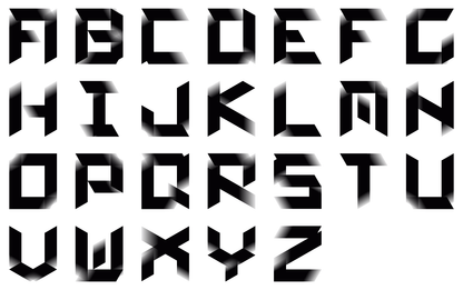 FADER Color Font