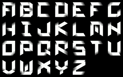 FADER Color Font